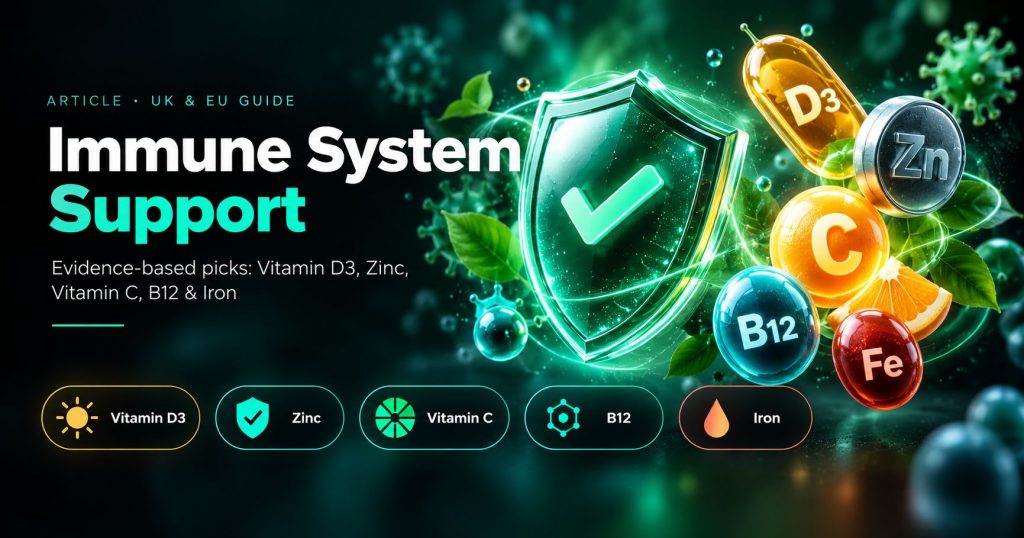Supplements for immune system