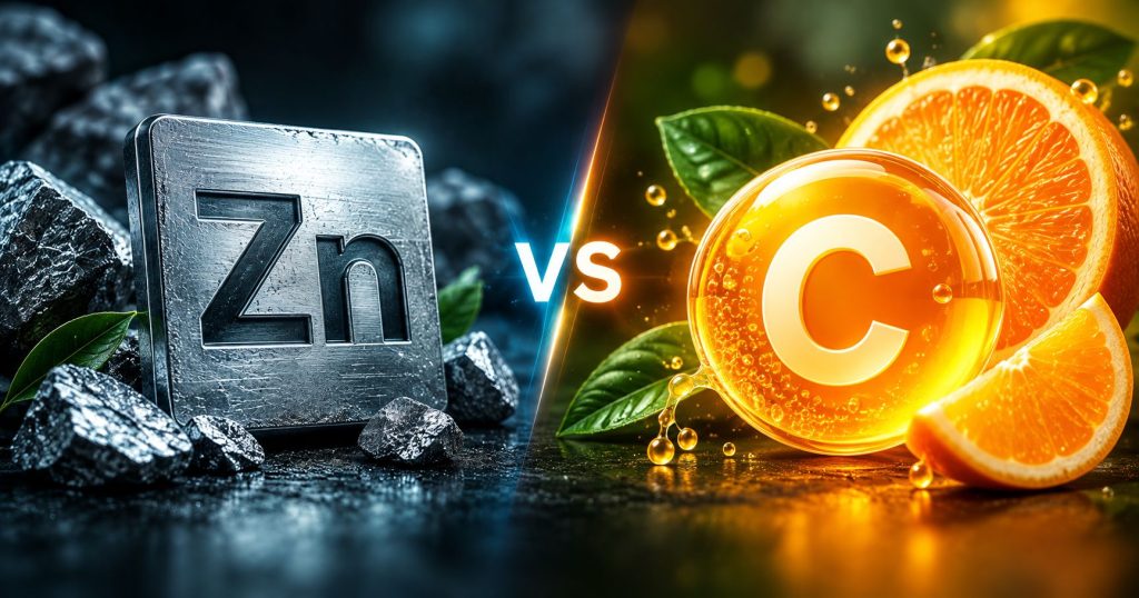 Zinc vs Vitamin C for Immunity